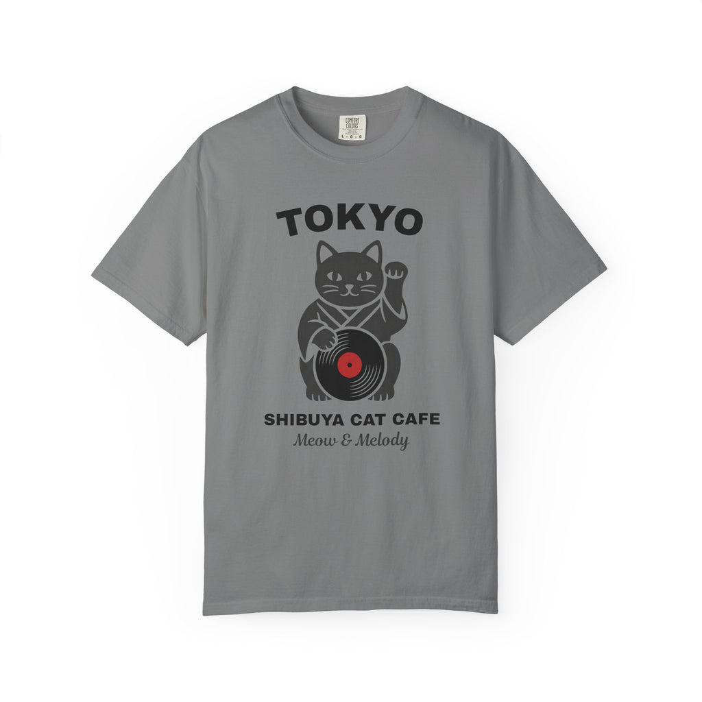 Tokyo Shibuya Cat Cafe T-Shirt — Meow & Melody Graphic Tee