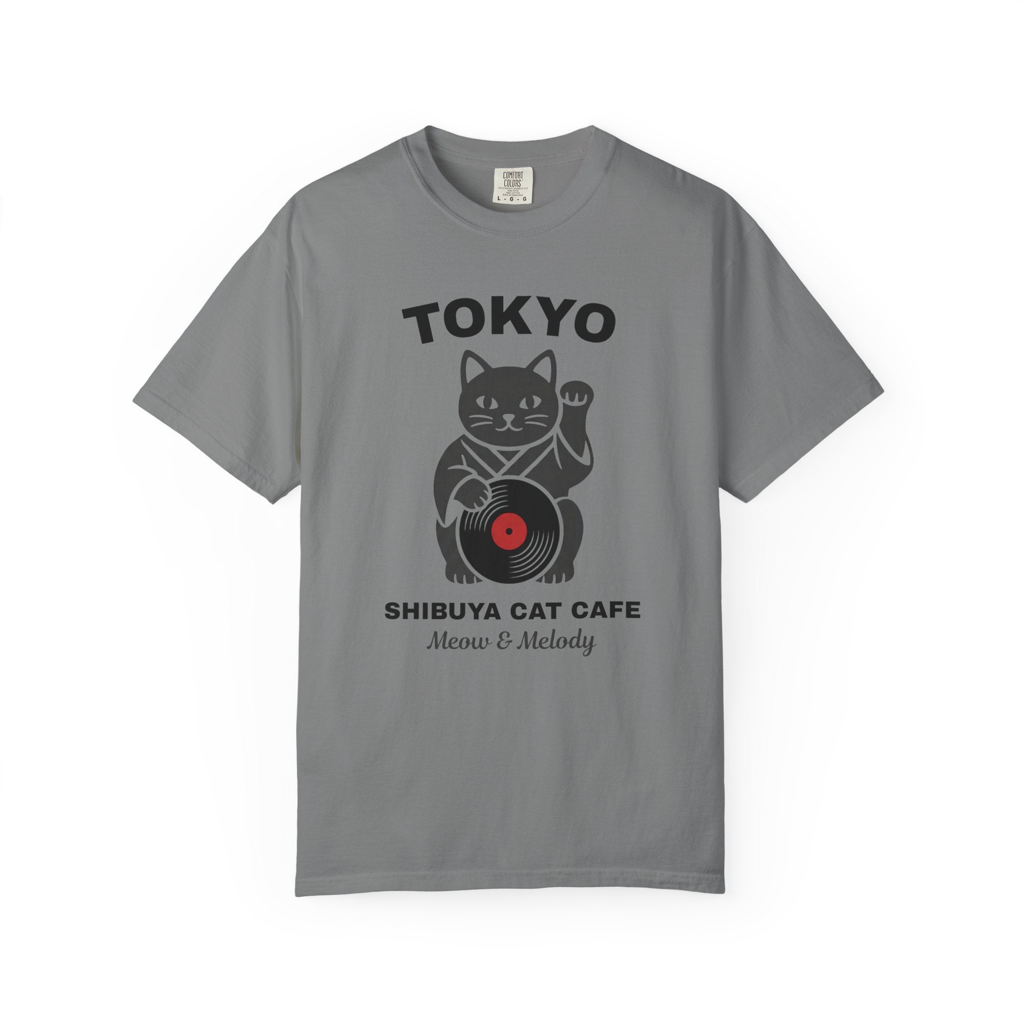 Tokyo Shibuya Cat Cafe T-Shirt — Meow & Melody Graphic Tee
