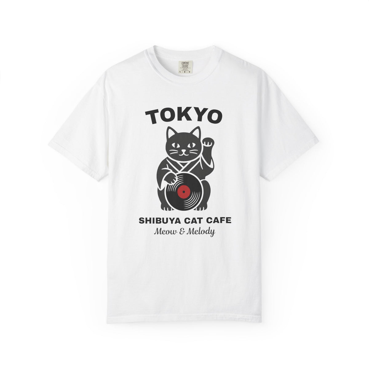 Tokyo Shibuya Cat Cafe T-Shirt — Meow & Melody Graphic Tee