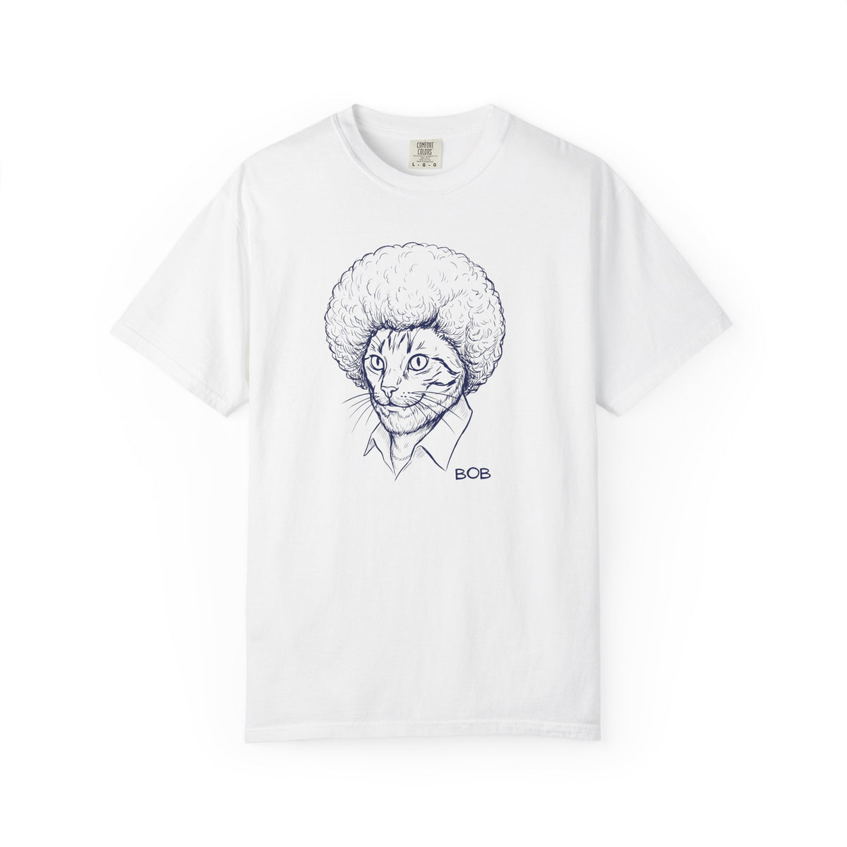 Bob the Cat - Retro Sketch Tee