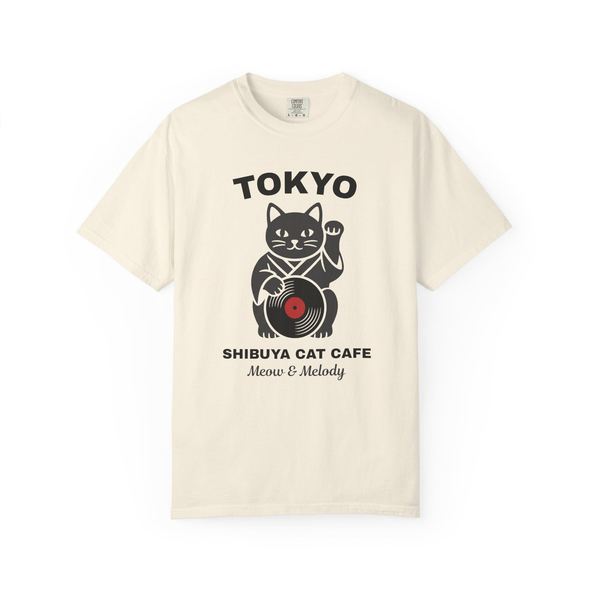 Tokyo Shibuya Cat Cafe T-Shirt — Meow & Melody Graphic Tee