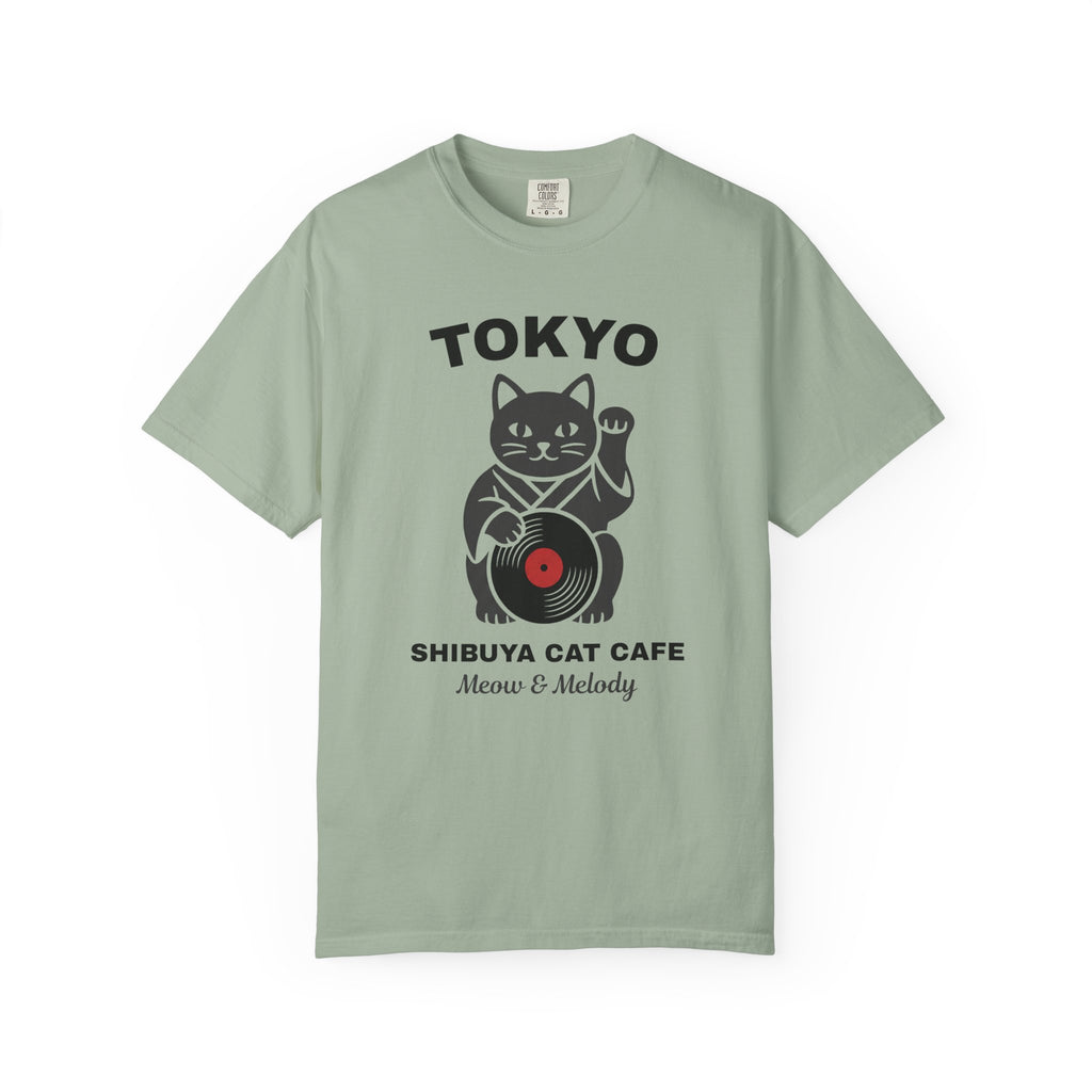 Tokyo Shibuya Cat Cafe T-Shirt — Meow & Melody Graphic Tee