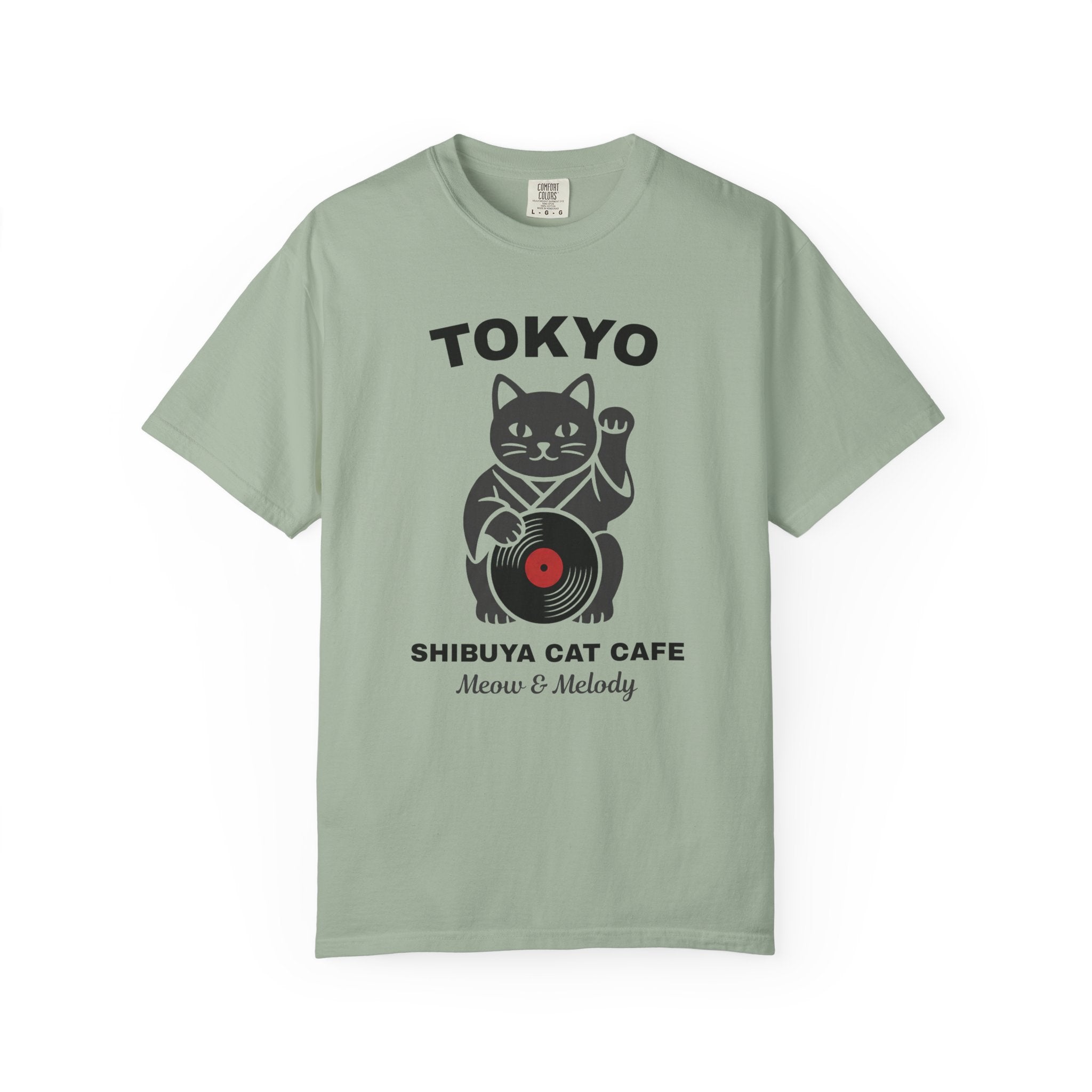 Tokyo Shibuya Cat Cafe T-Shirt — Meow & Melody Graphic Tee